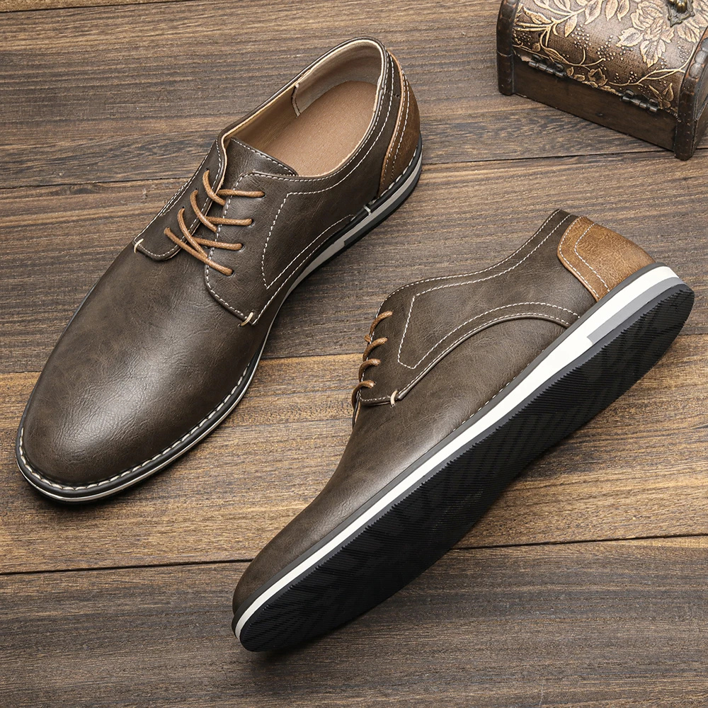 Zapatos Ligeros de Cordones para Hombre | Ideales para Todas las Estaciones