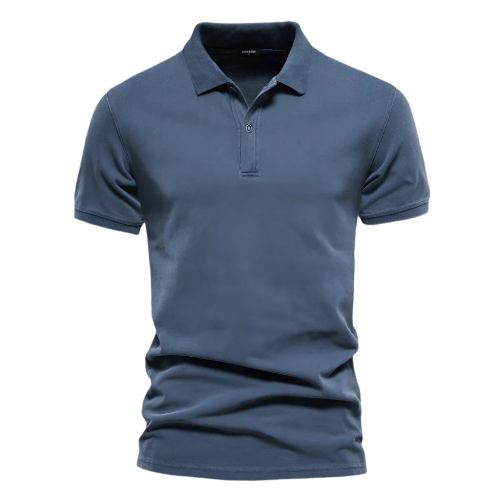 Cómodo Polo de Botones con Cuello para Hombre | Ideal para el Verano