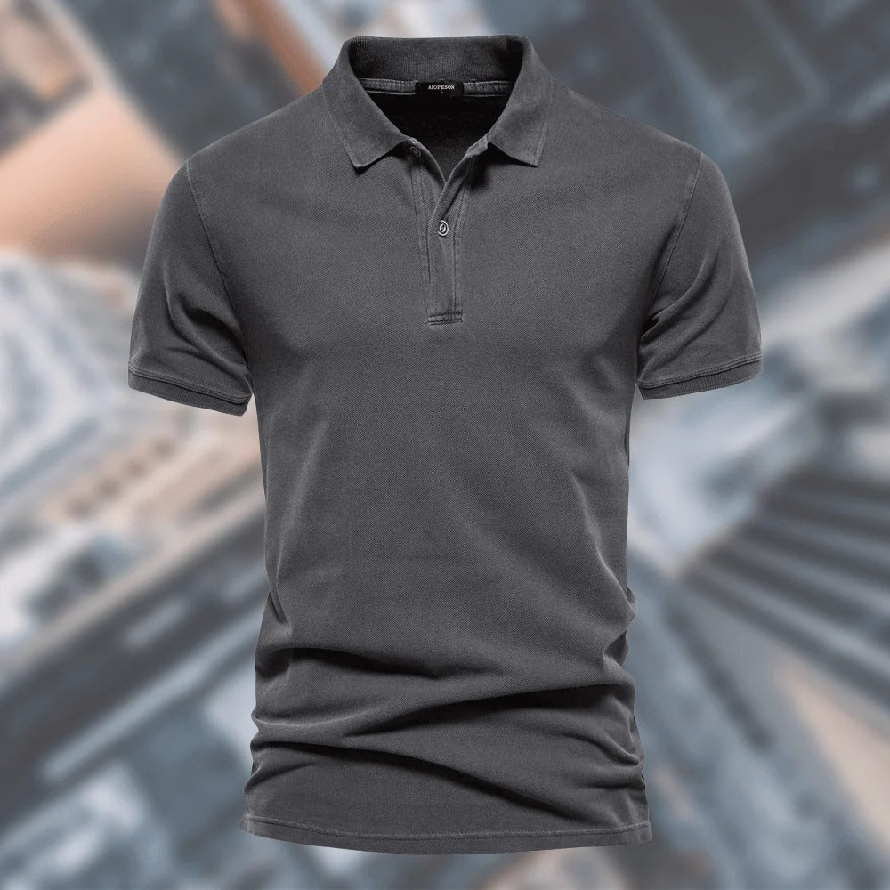 Cómodo Polo de Botones con Cuello para Hombre | Ideal para el Verano